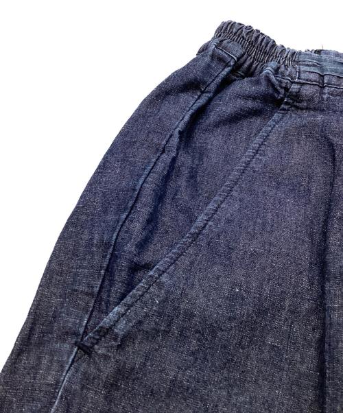 nest Robe（ネストローブ）nest Robe (ネストローブ) コットンリネンデニムパンツ / 01141-2015 インディゴ サイズ:不明の古着・服飾アイテム