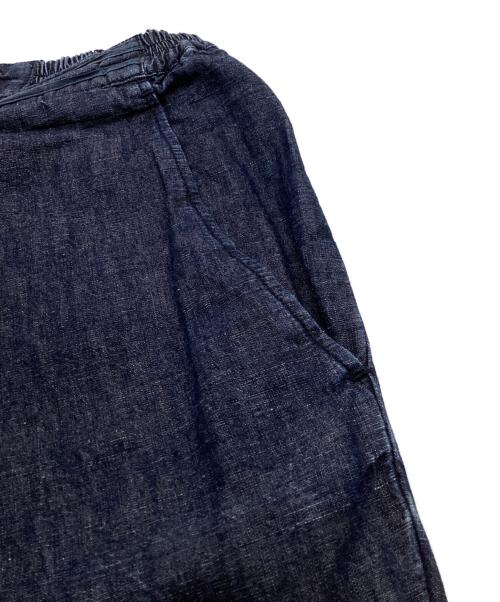 nest Robe（ネストローブ）nest Robe (ネストローブ) コットンリネンデニムパンツ / 01141-2015 インディゴ サイズ:不明の古着・服飾アイテム