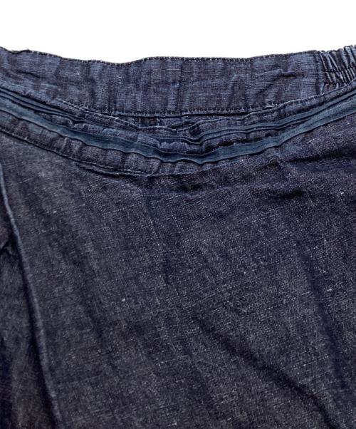 nest Robe（ネストローブ）nest Robe (ネストローブ) コットンリネンデニムパンツ / 01141-2015 インディゴ サイズ:不明の古着・服飾アイテム