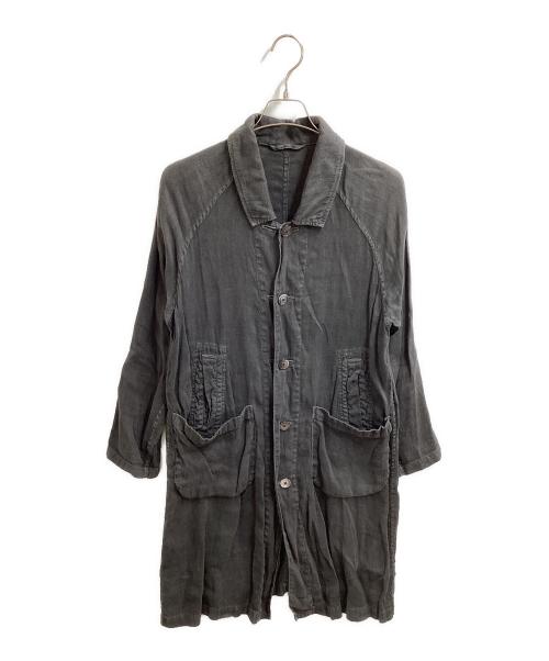 nest Robe（ネストローブ）nest Robe (ネストローブ) リネンコート グレー サイズ:表記無しの古着・服飾アイテム