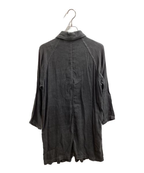 nest Robe（ネストローブ）nest Robe (ネストローブ) リネンコート グレー サイズ:表記無しの古着・服飾アイテム