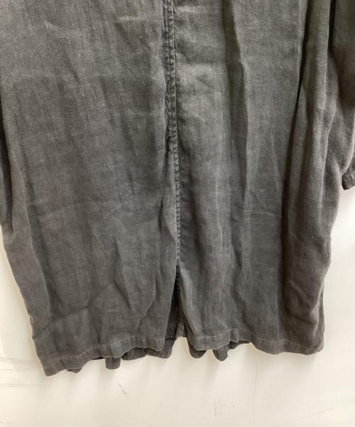 nest Robe（ネストローブ）nest Robe (ネストローブ) リネンコート グレー サイズ:表記無しの古着・服飾アイテム
