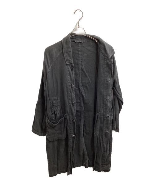 nest Robe（ネストローブ）nest Robe (ネストローブ) リネンコート グレー サイズ:表記無しの古着・服飾アイテム
