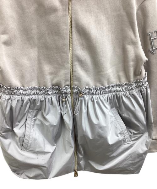 HERNO（ヘルノ）HERNO (ヘルノ) フーデッドショートコート / JC000030D  グレー サイズ:38の古着・服飾アイテム