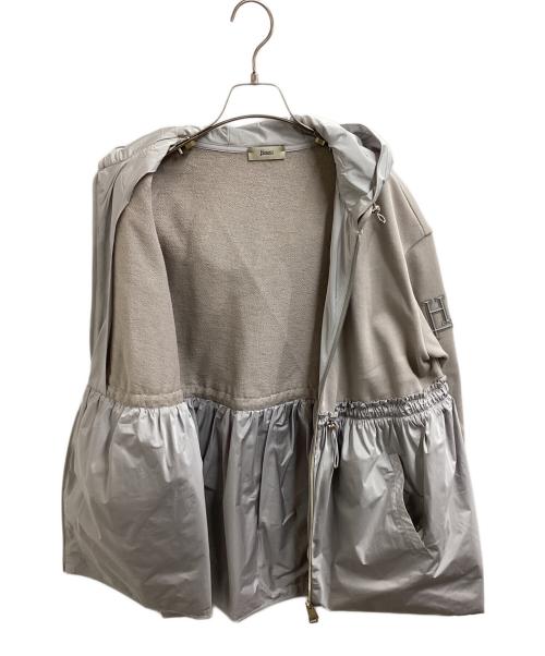 HERNO（ヘルノ）HERNO (ヘルノ) フーデッドショートコート / JC000030D  グレー サイズ:38の古着・服飾アイテム
