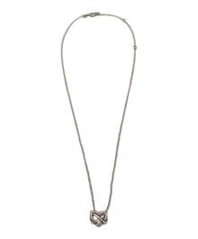 PANDORA（パンドラ）の古着「Sparkling Infinity Heart Collier Necklace」｜シルバー