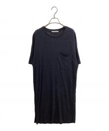 Acne studios（アクネ ストゥディオズ）の古着「リネンワンピース / 15A181」｜ネイビー