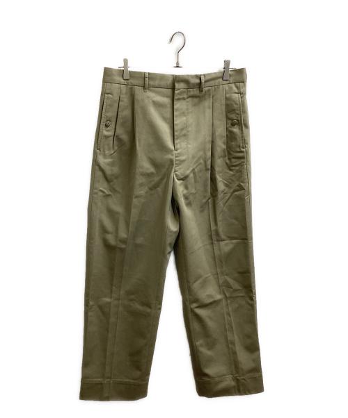 Dickies（ディッキーズ）Dickies (ディッキーズ) HOTEL PALACE (ホテルプレイス) 別注2タックワイドパンツ / 668-3227225 ベージュ サイズ:L 未使用品の古着・服飾アイテム