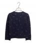 COMME des GARCONS COMME des GARCONS (コムデギャルソン コムデギャルソン) ドット柄ニット / RB-N009 / AD2008 ネイビー サイズ:SS：8000円