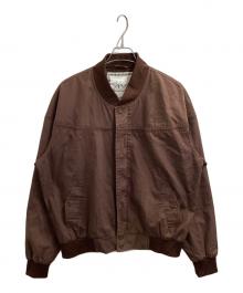 MUNSING WEAR（マンシングウェア）の古着「90s カップショルダージャケット」｜ブラウン