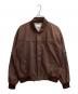 MUNSING WEAR（マンシングウェア）の古着「90s カップショルダージャケット」｜ブラウン