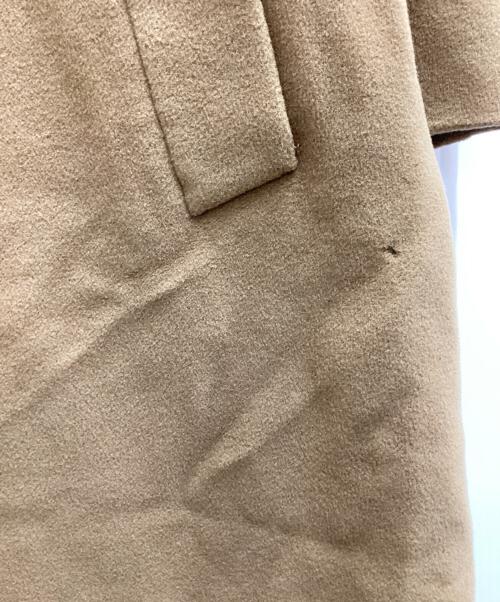 VALENTINO UOMO（ヴァレンティノ ウモ）VALENTINO UOMO (ヴァレンティノ ウモ) カシミヤ混ステンカラーコート ブラウン サイズ:表記なしの古着・服飾アイテム