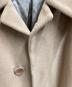 中古・古着 VALENTINO UOMO (ヴァレンティノ ウモ) カシミヤ混ステンカラーコート ブラウン サイズ:表記なし：7000円