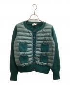 MONCLERモンクレール）の古着「MAGLIONE TRICOT ALLA COREANA」｜グリーン
