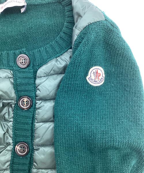 MONCLER（モンクレール）MONCLER (モンクレール) MAGLIONE TRICOT ALLA COREANA グリーン サイズ:XSの古着・服飾アイテム
