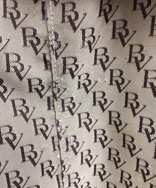 BOTTEGA VENETA（ボッテガベネタ）BOTTEGA VENETA (ボッテガベネタ) BV柄 スパンコールファージャケット ベージュ サイズ:42の古着・服飾アイテム