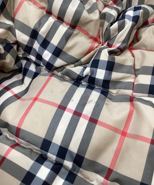 BURBERRY（バーバリー）BURBERRY (バーバリー) ダウンジャケット レッド サイズ:18Mの古着・服飾アイテム