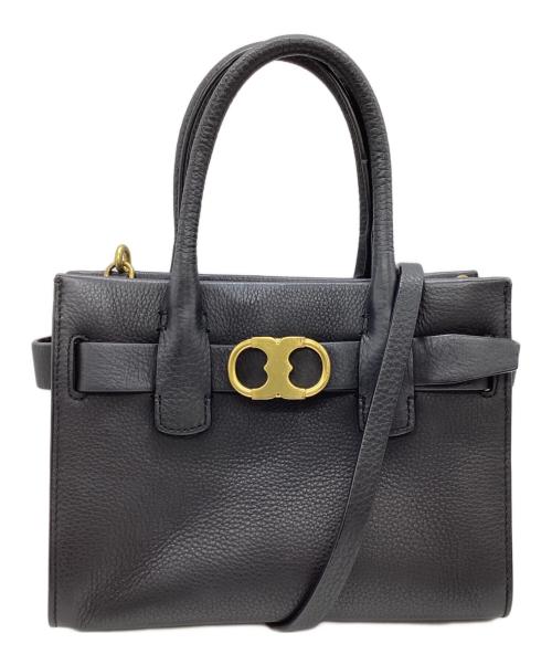 TORY BURCH（トリーバーチ）TORY BURCH (トリーバーチ) 2WAYショルダーバッグ ブラックの古着・服飾アイテム