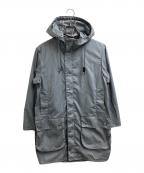 Barbourバブアー）の古着「フーデッドコート」｜グレー