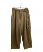 TODAYFULトゥデイフル）の古着「Wool Painter Pants」｜ブラウン