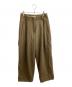 TODAYFUL（トゥデイフル）の古着「Wool Painter Pants」｜ブラウン
