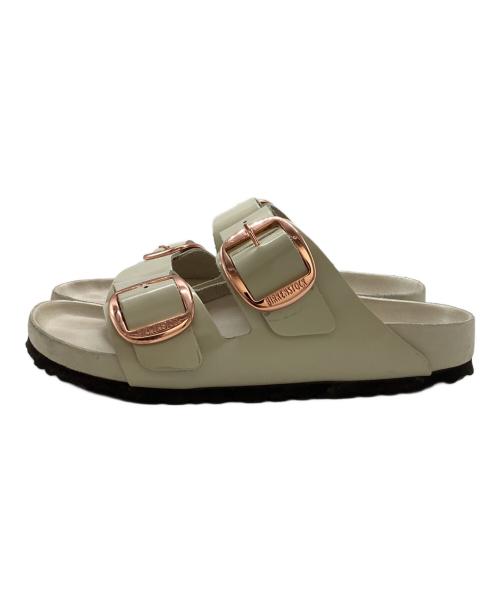 BIRKENSTOCK（ビルケンシュトック）BIRKENSTOCK (ビルケンシュトック) Arizona Big Buckle / アリゾナ ビッグバックル ベージュ サイズ:25cmの古着・服飾アイテム