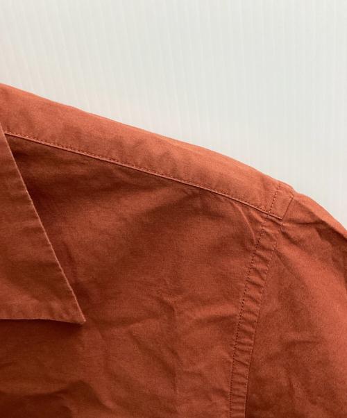 AURALEE（オーラリー）AURALEE (オーラリー) SELVEDGE WEATHER CLOTH SHIRTS　A8SS02WC ブラウン サイズ:4の古着・服飾アイテム