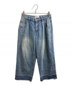 中古・古着通販】SOSHIOTSUKI (ソウシ オオツキ) Crashed Denim Pants