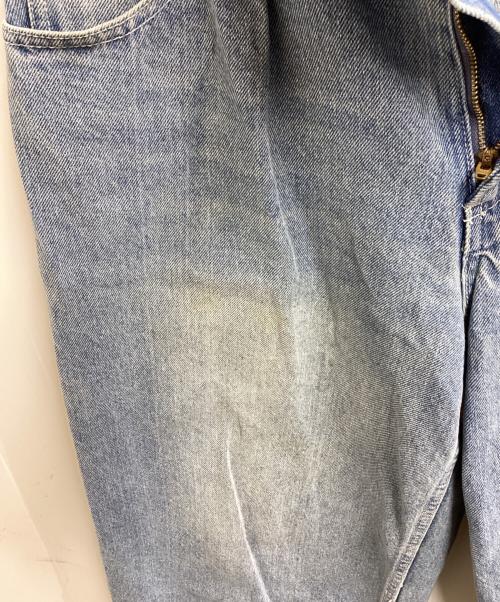 CAMPHOR WOOD（カンファーウッド）CAMPHOR WOOD (カンファーウッド) washed cut off baggy denim　/　CW0021 インディゴ サイズ:Sの古着・服飾アイテム