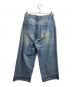 CAMPHOR WOOD (カンファーウッド) washed cut off baggy denim　/　CW0021 インディゴ サイズ:S：5000円