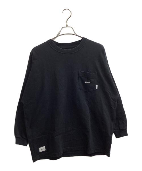 WTAPS（ダブルタップス）WTAPS (ダブルタップス) AII 01/LS/COTTON / 221atdt-csm06 ブラック サイズ:02の古着・服飾アイテム