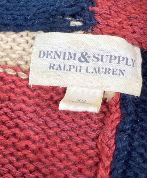 Denim & Supply Ralph Lauren（デニム＆サプライ ラルフローレン）Denim & Supply Ralph Lauren (デニム＆サプライ ラルフローレン) 星条旗ショールカラーカーディガン ベージュ サイズ:XSの古着・服飾アイテム
