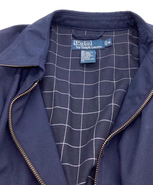 POLO RALPH LAUREN（ポロ・ラルフローレン）POLO RALPH LAUREN (ポロ・ラルフローレン) ピーチスキンスイングトップ ネイビー サイズ:Mの古着・服飾アイテム
