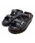 Caminando（カミナンド）の古着「TOUCH-STRAP SANDALS　23093510006110」｜ブラック