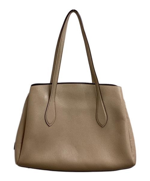 COACH（コーチ）COACH (コーチ) ローラ キャリーオール トートバッグ ベージュの古着・服飾アイテム