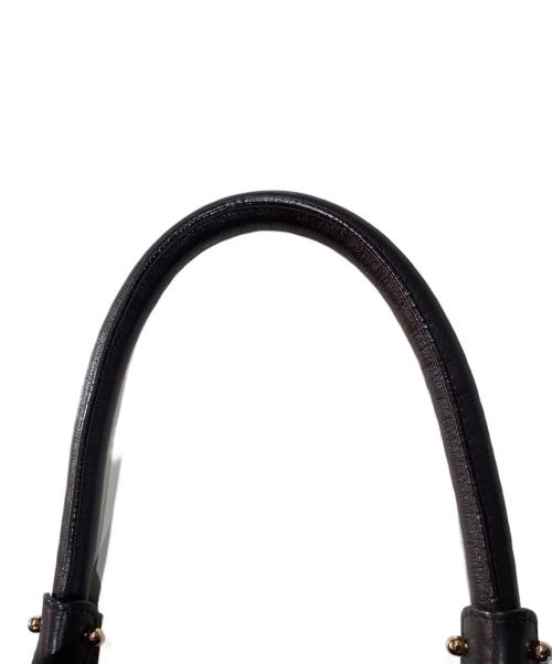 Salvatore Ferragamo（サルヴァトーレ フェラガモ）Salvatore Ferragamo  (サルヴァトーレ フェラガモ) Gancini tote bag / ガンチーニトートバッグ ネイビーの古着・服飾アイテム