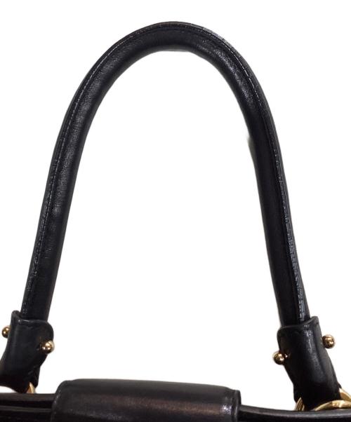 Salvatore Ferragamo（サルヴァトーレ フェラガモ）Salvatore Ferragamo  (サルヴァトーレ フェラガモ) Gancini tote bag / ガンチーニトートバッグ ネイビーの古着・服飾アイテム