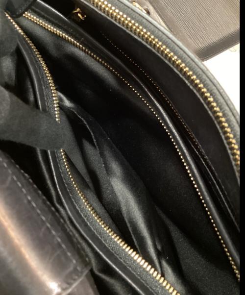Salvatore Ferragamo（サルヴァトーレ フェラガモ）Salvatore Ferragamo  (サルヴァトーレ フェラガモ) Gancini tote bag / ガンチーニトートバッグ ネイビーの古着・服飾アイテム