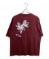 Y-3 (ワイスリー) フラワープリントTEE / JD9257 レッド サイズ:L：6000円