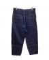 COMME des GARCONS HOMME (コムデギャルソン オム) 綿麻デニム製品洗ワイドテーパードパンツ / HM-P024 / AD2023 / 24SS インディゴ サイズ:L：20000円