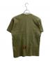 PLAY COMME des GARCONS (プレイコムデギャルソン) ハートワッペンプリントTシャツ AE-T102  AD2020  グリーン サイズ:XL：6000円