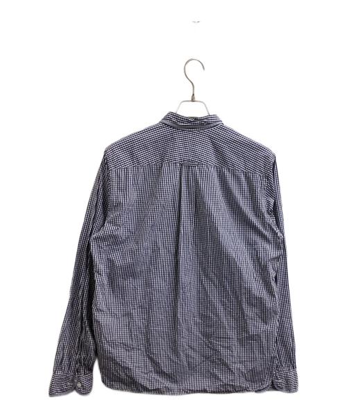 COMME des GARCONS HOMME（コムデギャルソン オム）COMME des GARCONS HOMME (コムデギャルソン オム) Gingham check shirt / ギンガムチェックシャツ ネイビー×ホワイト サイズ:Lの古着・服飾アイテム
