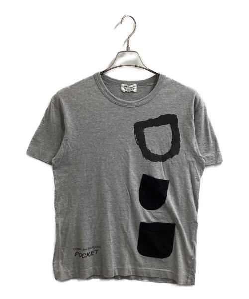 COMME des GARCONS POCKET（コムデギャルソンポケット）COMME des GARCONS POCKET (コムデギャルソンポケット) Tシャツ / 2G-T001 / AD2014 グレー サイズ:Lの古着・服飾アイテム