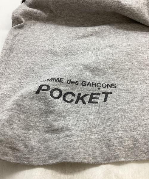 COMME des GARCONS POCKET（コムデギャルソンポケット）COMME des GARCONS POCKET (コムデギャルソンポケット) Tシャツ / 2G-T001 / AD2014 グレー サイズ:Lの古着・服飾アイテム
