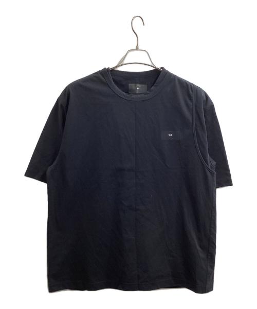 Y-3（ワイスリー）Y-3 (ワイスリー) LAYERED SS TEE HY1253 ブラック サイズ:Lの古着・服飾アイテム