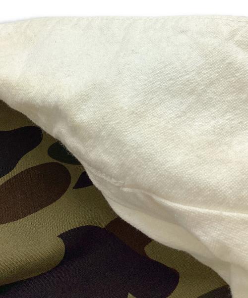 A BATHING APE（アベイシングエイプ）A BATHING APE (アベイシングエイプ) RELAXED FIT COVERALL JAKET / リラックスフィットカバーオールジャケット / 001LJH801023M アイボリー サイズ:Lの古着・服飾アイテム