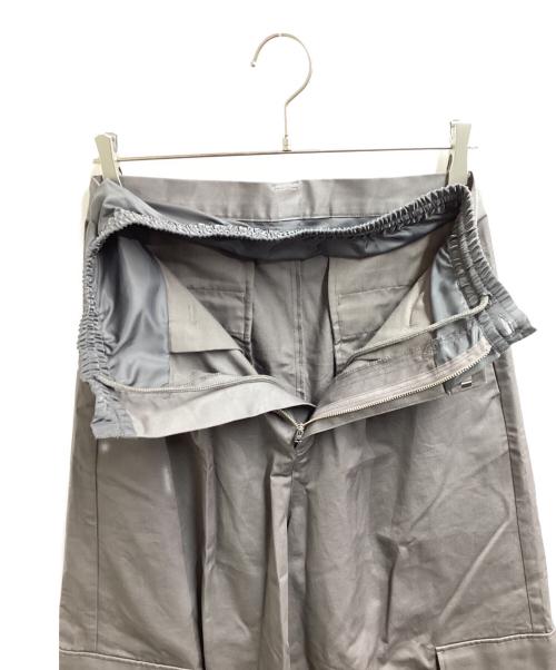 loile（ロワル）LOILE　　 (ロワル) Switching pants / ダブルウエストカーゴパンツ グレー サイズ:02の古着・服飾アイテム