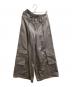 LOILE　　（ロワル）の古着「Switching pants / ダブルウエストカーゴパンツ」｜グレー
