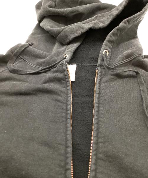 COMOLI（コモリ）COMOLI (コモリ) コットン裏毛ジップパーカ- ブラック サイズ:4の古着・服飾アイテム