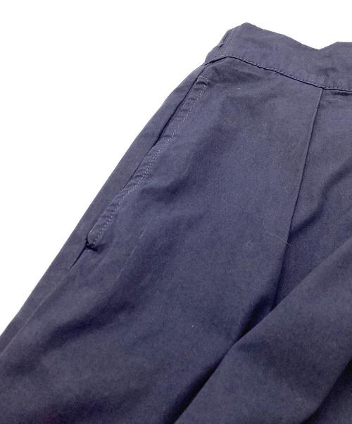 nest Robe（ネストローブ）nest Robe (ネストローブ) コットンハードフィニッシュハーフパンツ / 01181-1106 ネイビー サイズ:表記無しの古着・服飾アイテム